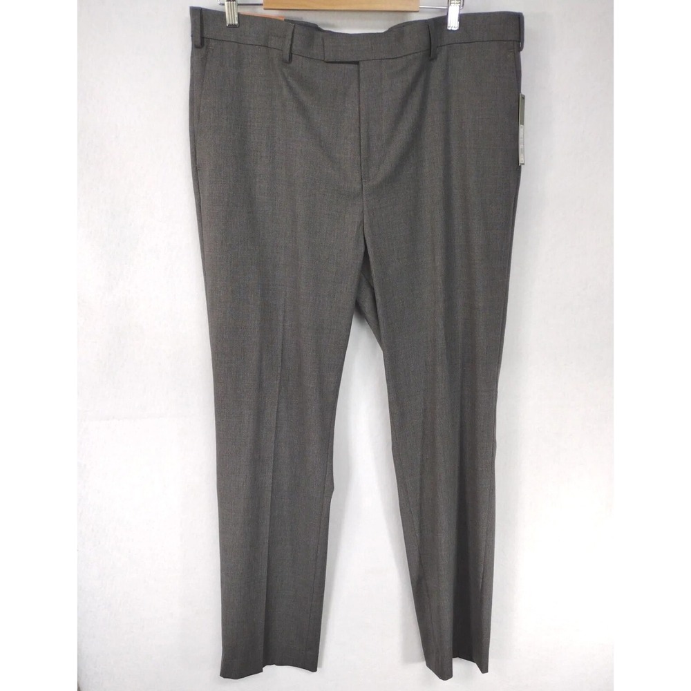 NWT Goodfellow & Co. Men's 40Wx34L  Standard Fit Wool Blend Suit Pant Gray